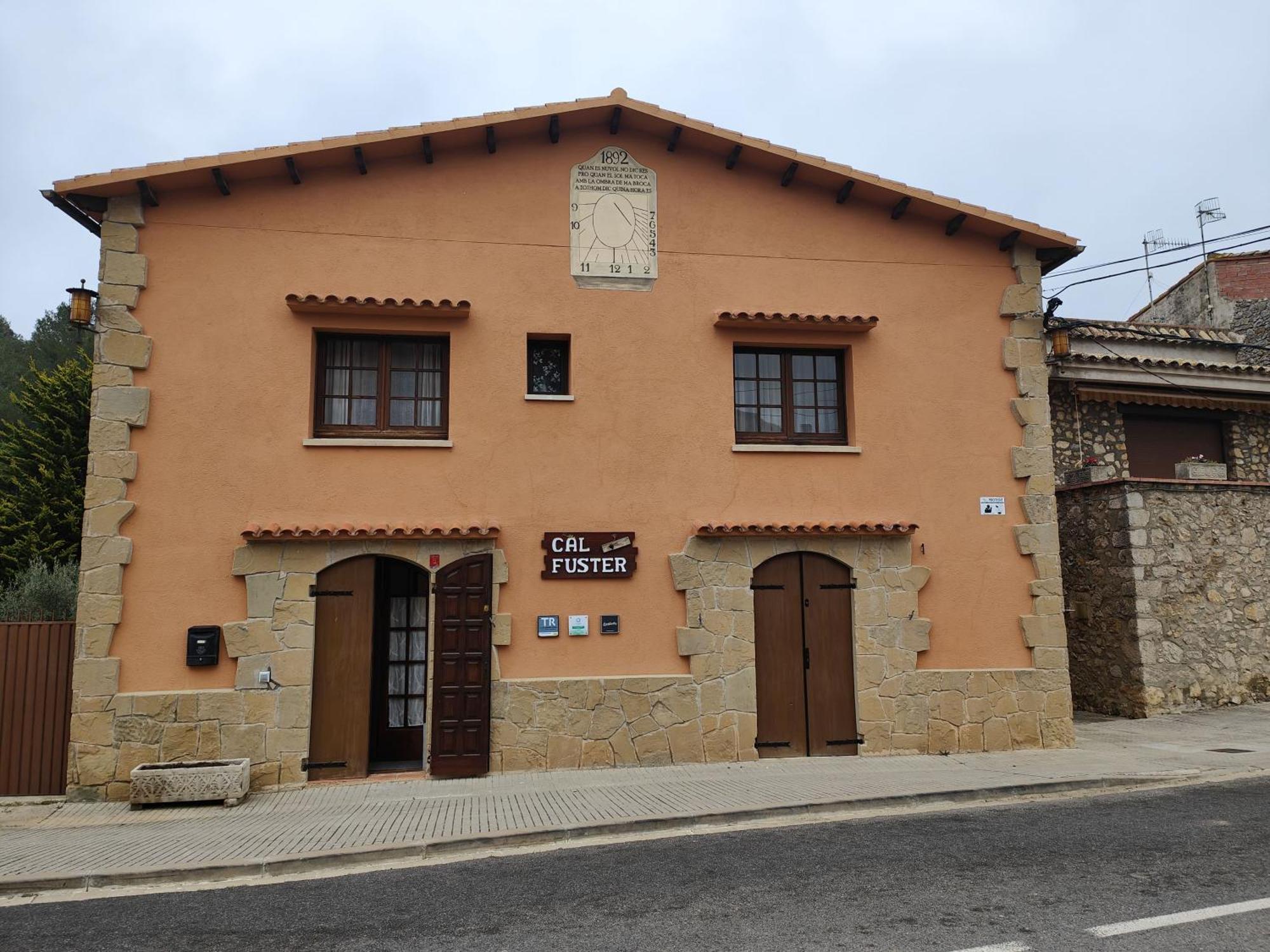 Casa Rural Cal Fuster Experience Terrades Extérieur photo